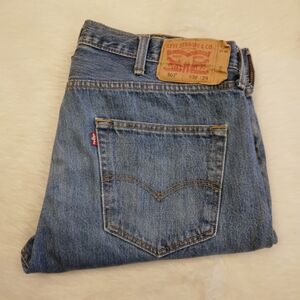 JEANS Levi's 501 Button Fly, Altered.  Size 38x25, Professionally Hemmed